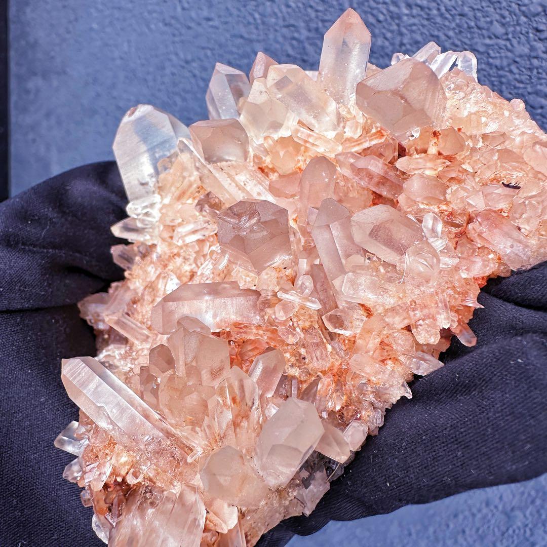 爆レア❗️浄化❗️超綺麗♡超強いパワー ピンク ヒマラヤ クラスター天然石A1611