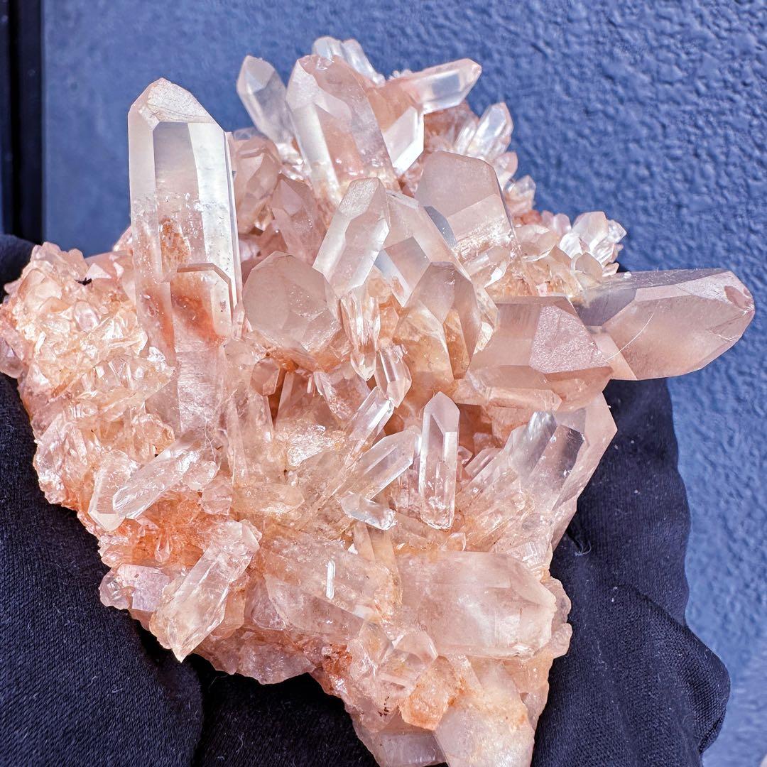 爆レア❗️浄化❗️超綺麗♡超強いパワー ピンク ヒマラヤ クラスター天然石A1611