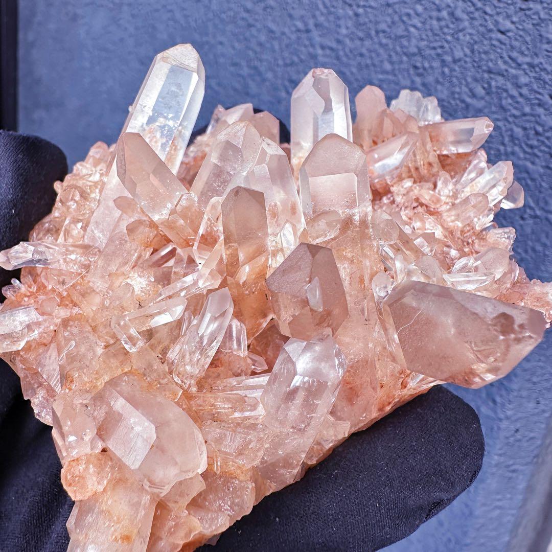 爆レア❗️浄化❗️超綺麗♡超強いパワー ピンク ヒマラヤ クラスター天然石A1611