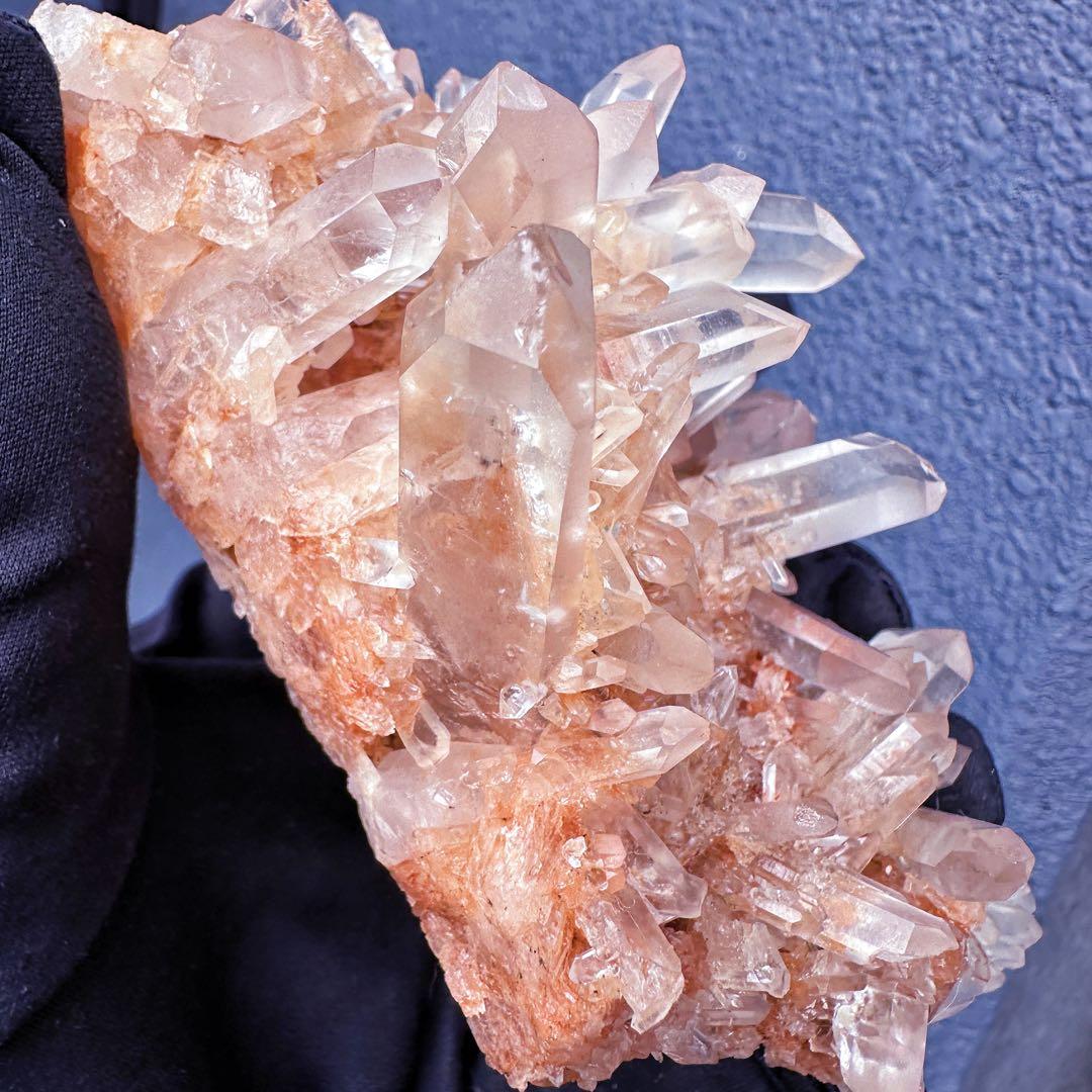 爆レア❗️浄化❗️超綺麗♡超強いパワー ピンク ヒマラヤ クラスター天然石A1611