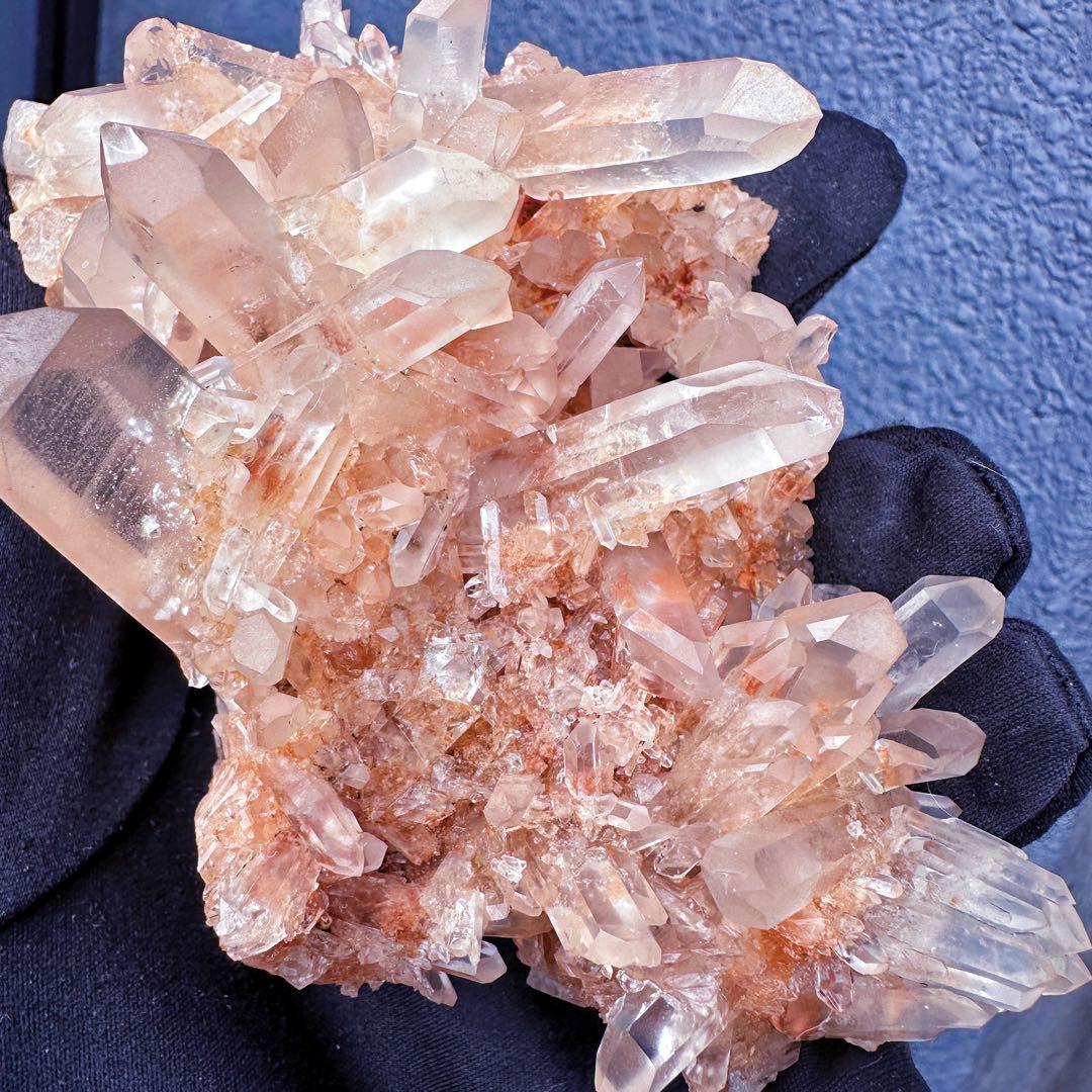 爆レア❗️浄化❗️超綺麗♡超強いパワー ピンク ヒマラヤ クラスター天然石A1611