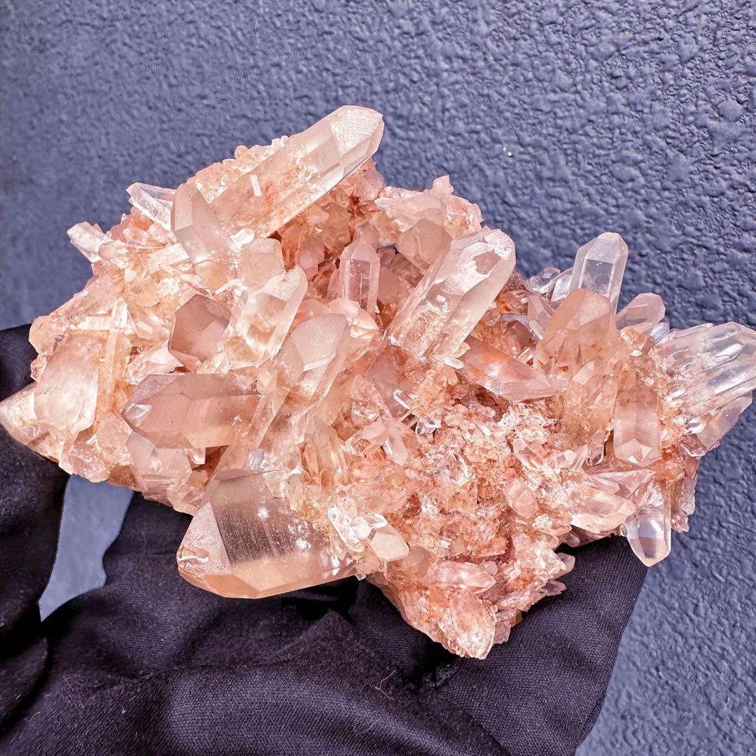 爆レア❗️浄化❗️超綺麗♡超強いパワー ピンク ヒマラヤ クラスター天然石A1611