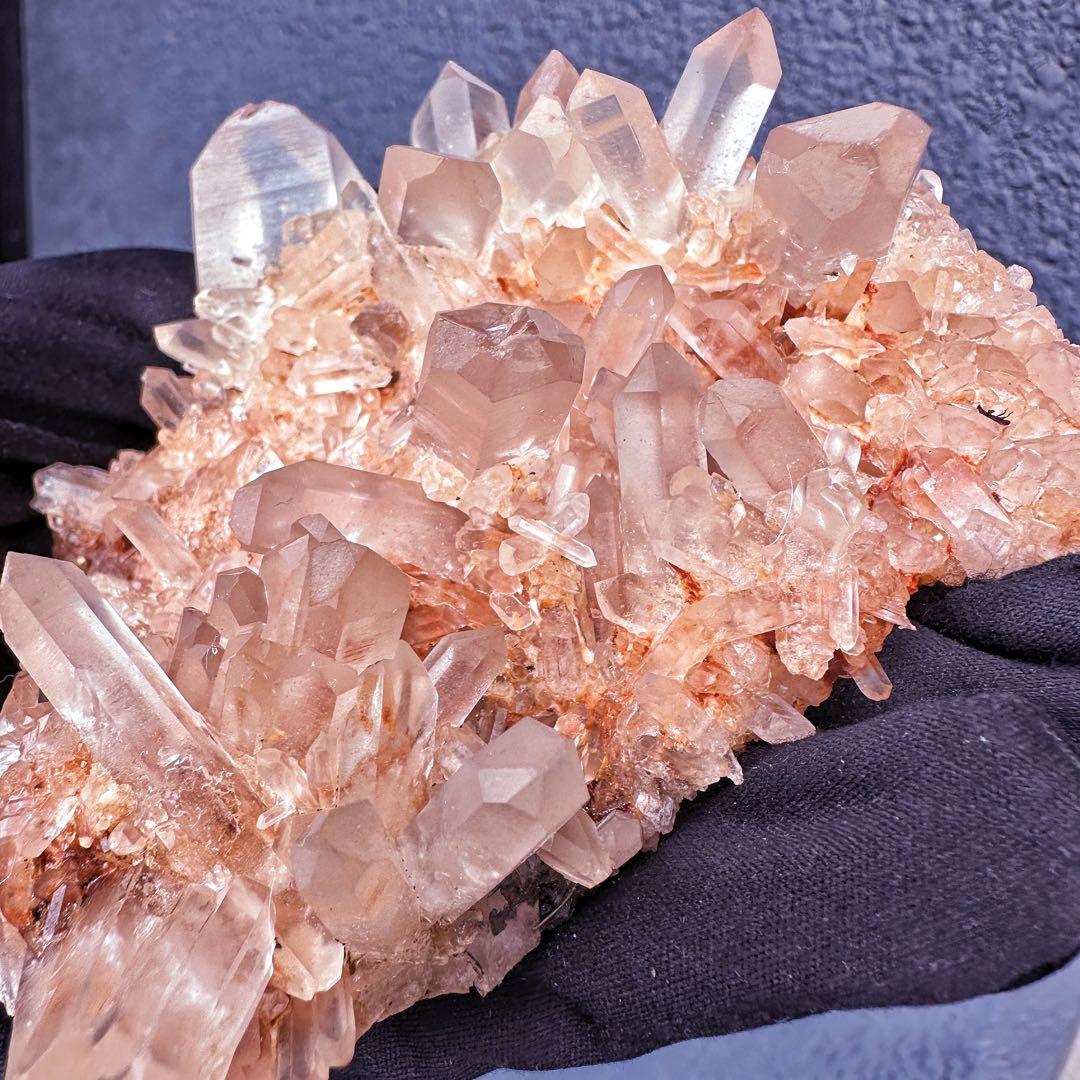 爆レア❗️浄化❗️超綺麗♡超強いパワー ピンク ヒマラヤ クラスター天然石A1611