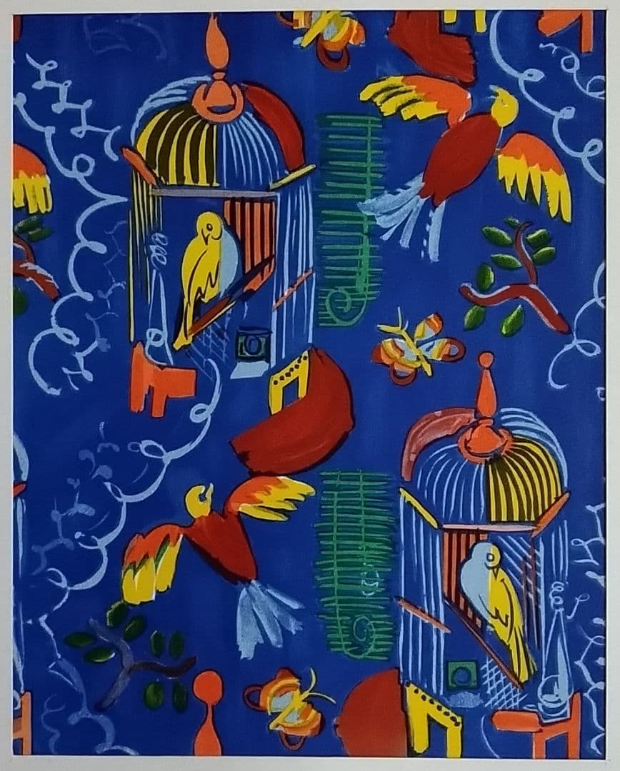 Fラウル・デュフィのリトグラフ 作品タイトル「Les