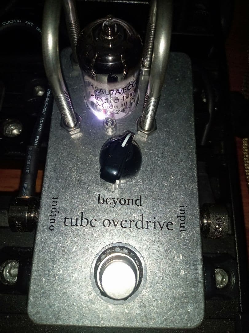 beyond tube overdrive 真空管搭載
