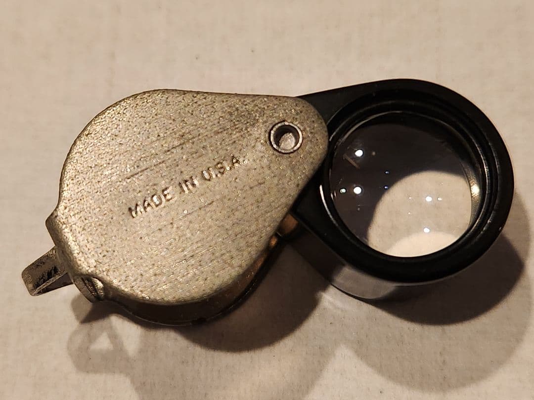 Bausch&Lombボシュロム ヴィンテージ品 アメリカ製14倍 トリプレット