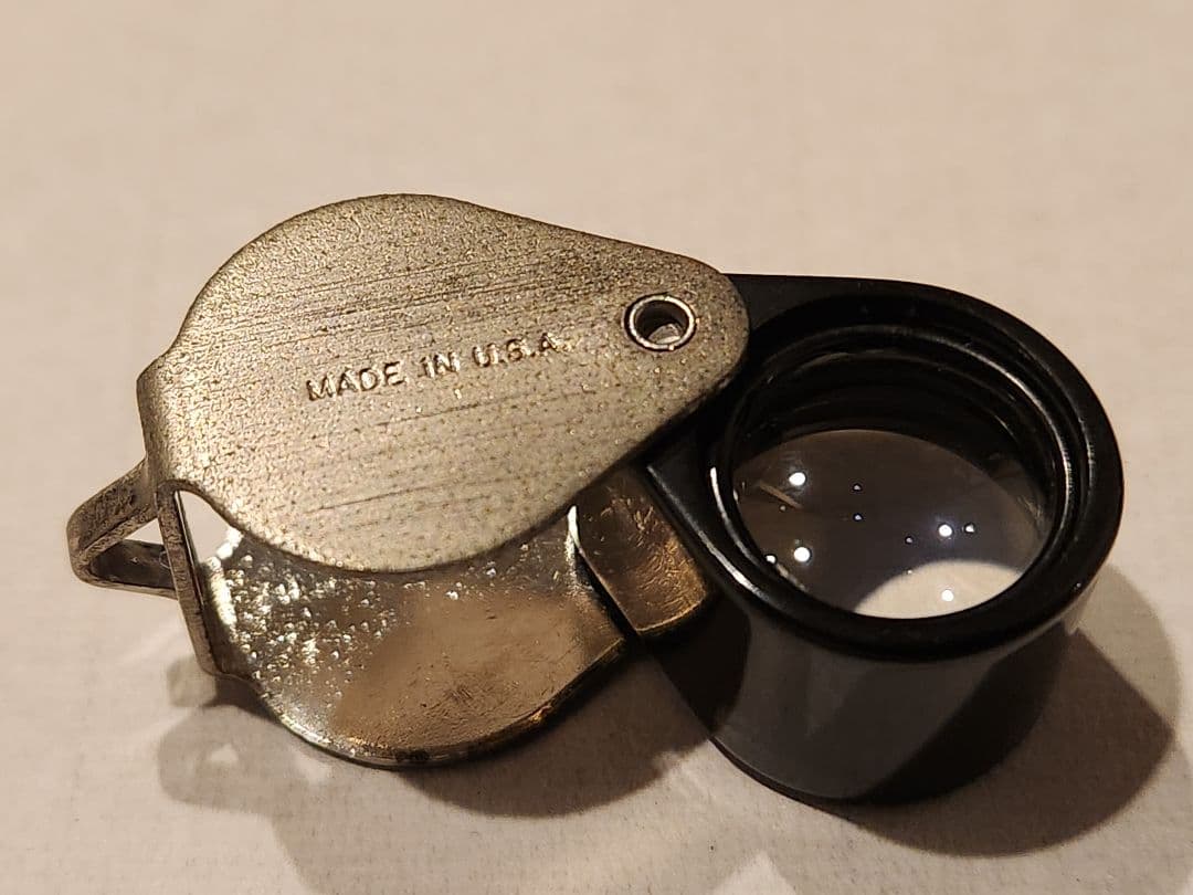 Bausch&Lombボシュロム ヴィンテージ品 アメリカ製14倍 トリプレット