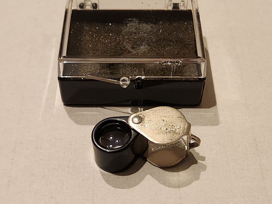 Bausch&Lombボシュロム ヴィンテージ品 アメリカ製14倍 トリプレット