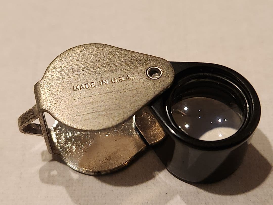 Bausch&Lombボシュロム ヴィンテージ品 アメリカ製14倍 トリプレット