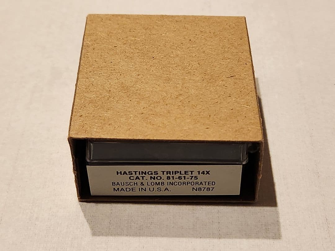 Bausch&Lombボシュロム ヴィンテージ品 アメリカ製14倍 トリプレット