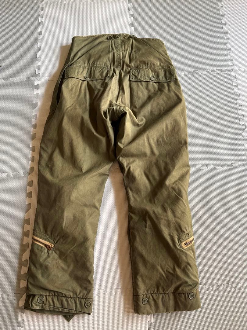 玉*ん様 ww2 USAAF A-9 フライトパンツ　実物　40s アルパカボア