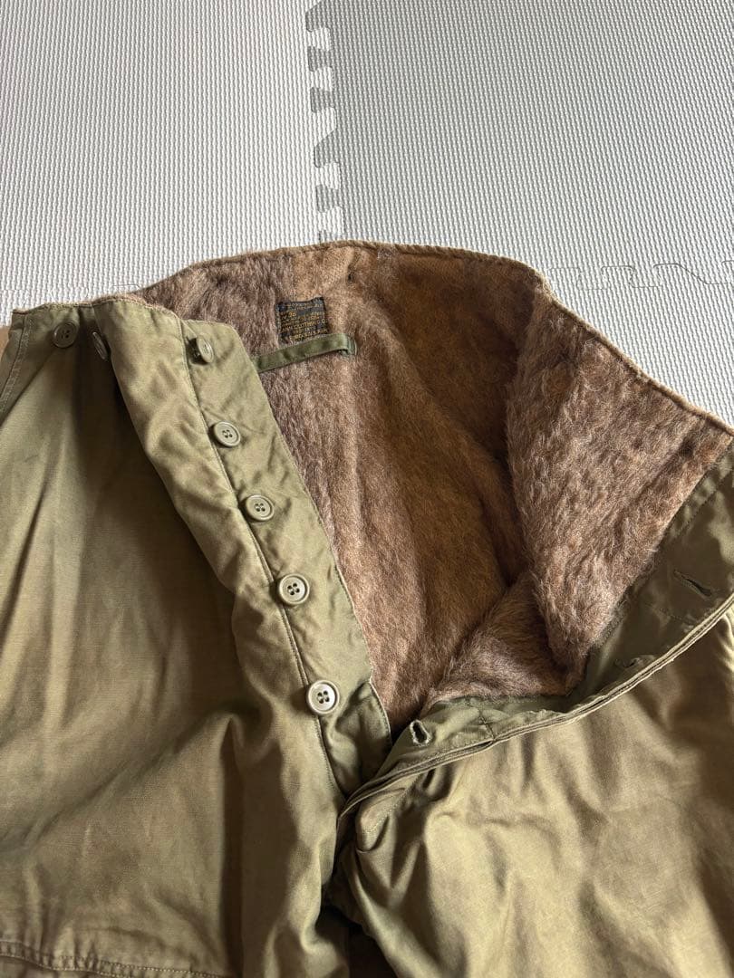 玉*ん様 ww2 USAAF A-9 フライトパンツ　実物　40s アルパカボア