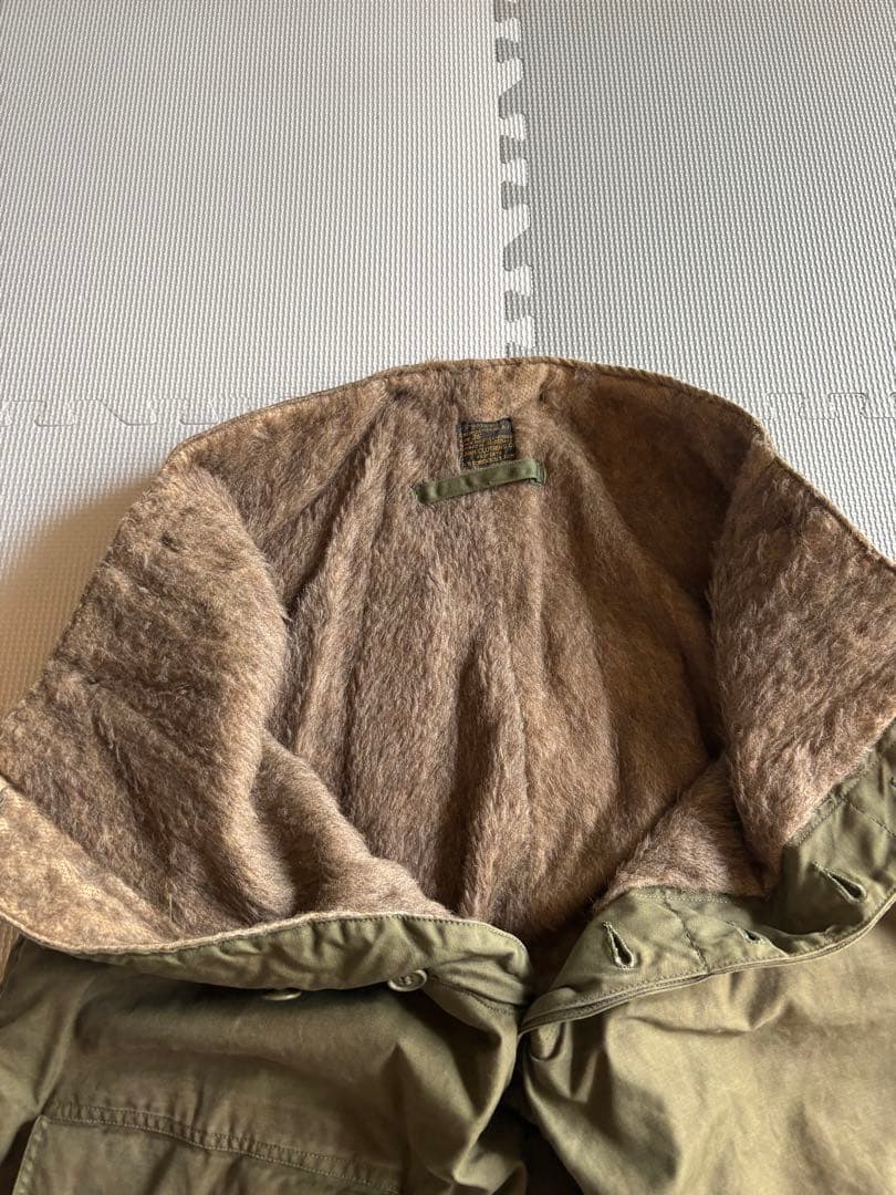 玉*ん様 ww2 USAAF A-9 フライトパンツ　実物　40s アルパカボア