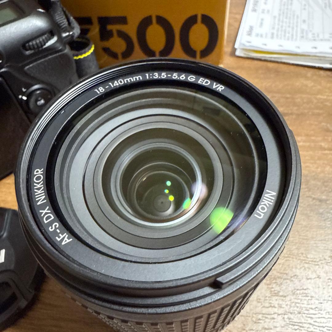 NikonD7500＋18-140mmVR カメラバック付き