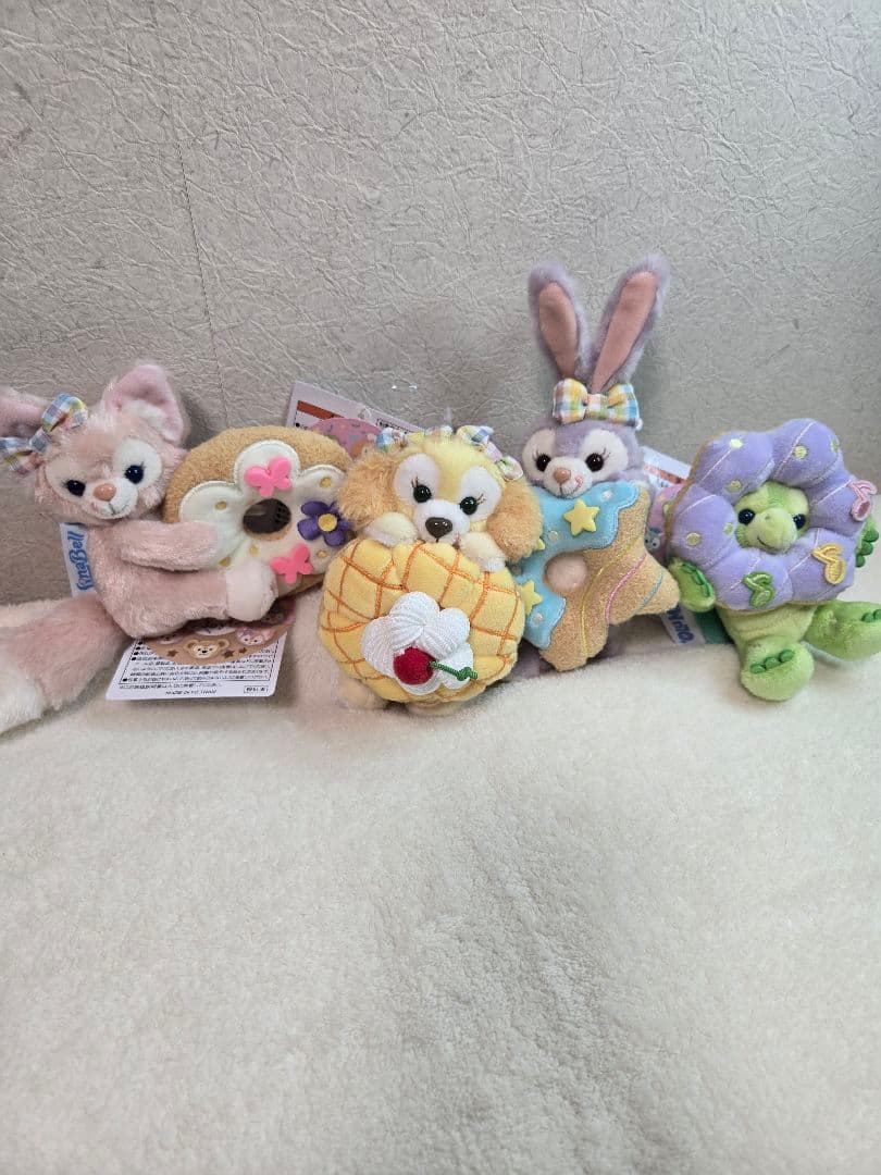 ダッフィー　ぬいぐるみバッチ　フィルドウィズジョイ　7体セット