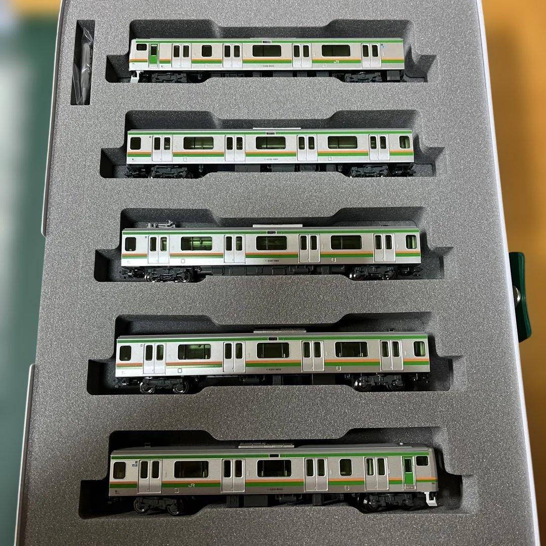 kato E231系1000番台　小山車両センター　5両付属編成セット