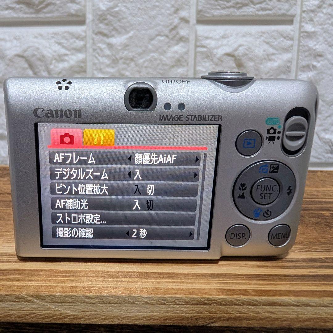 【動作確認品】Canon IXY DIGITAL 110 IS シルバー　良品