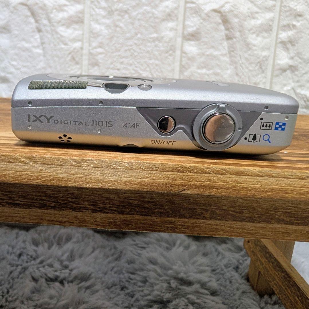 【動作確認品】Canon IXY DIGITAL 110 IS シルバー　良品