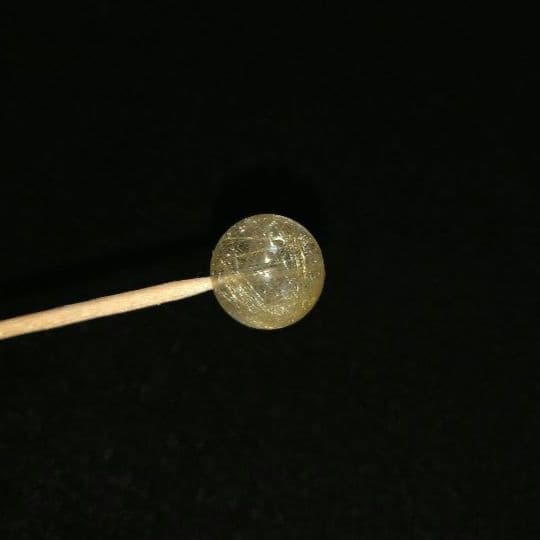 【良質,美品】エンジェルヘアルチルクォーツ《粒》ブレスレット　透明　金運　仕事運