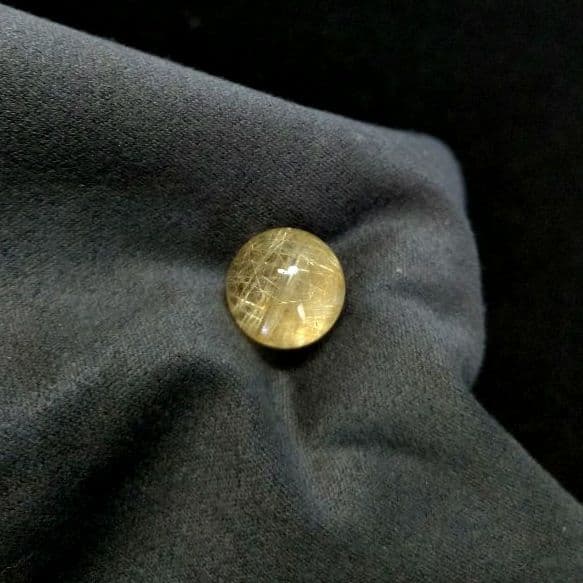 【良質,美品】エンジェルヘアルチルクォーツ《粒》ブレスレット　透明　金運　仕事運