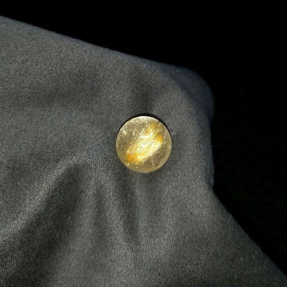 【良質,美品】エンジェルヘアルチルクォーツ《粒》ブレスレット　透明　金運　仕事運