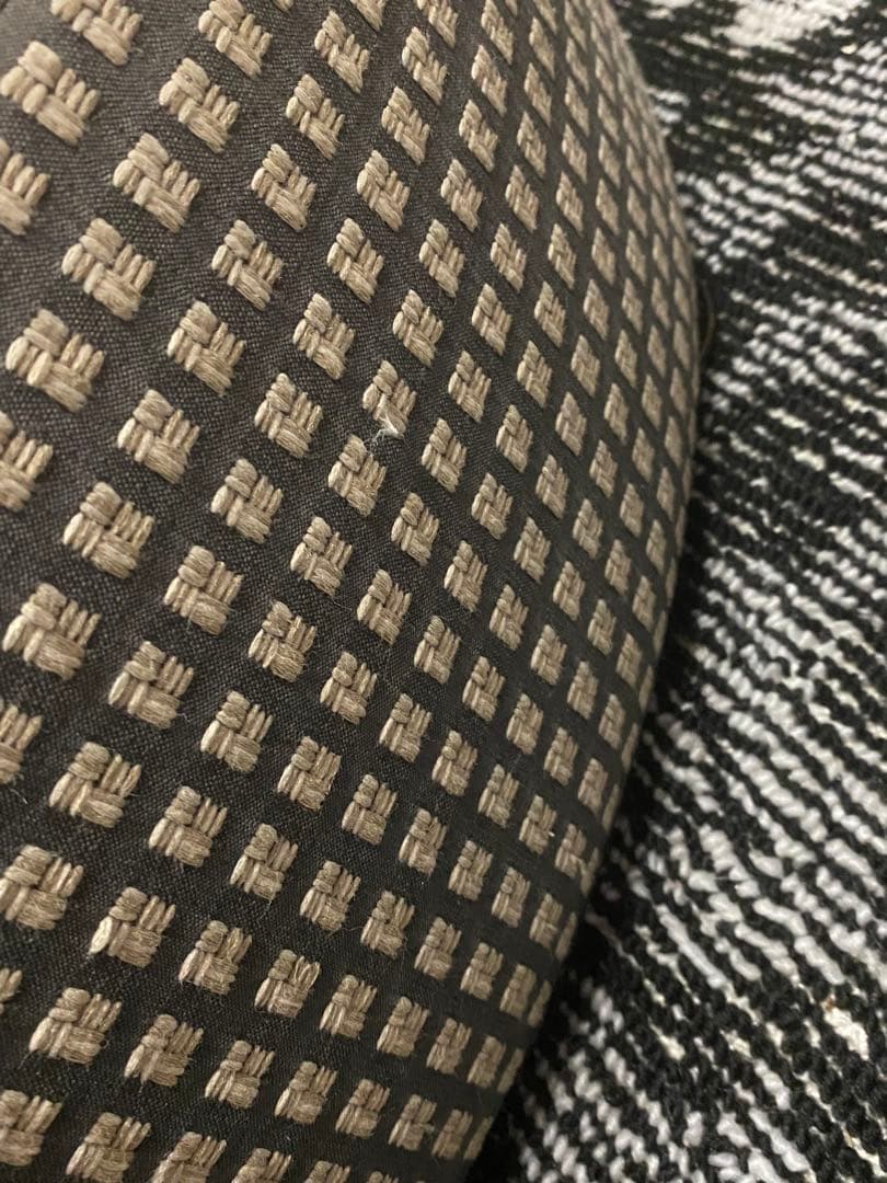 イタリア最高級♦️ミノッティ DAVIS♦️大型 円形✨希少スツールクッション