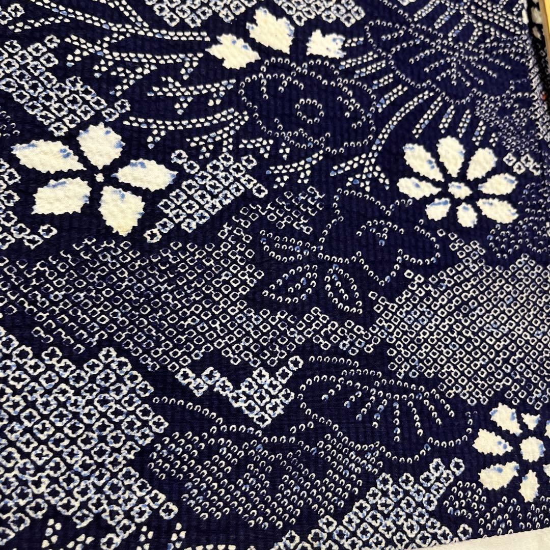 181 絞り　リップル？　綿？　浴衣　リメイク用　まとめ売り