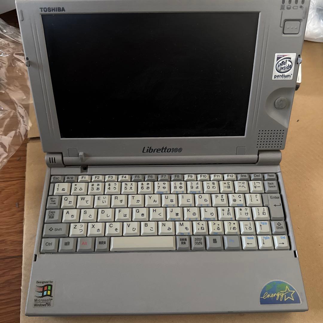 Windowsノート本体 TOSHIBA Libretto100