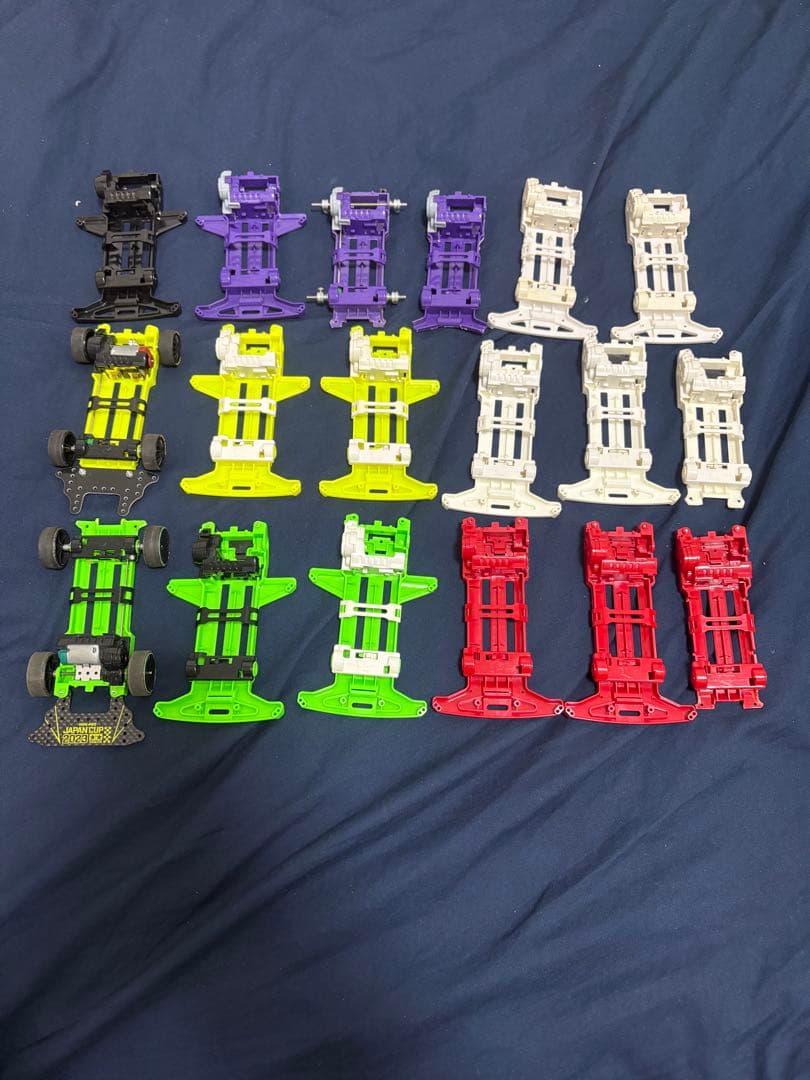 ミニ四駆 引退セット 大量 TZ-X・TZメイン モーター・完成車・希少パーツ