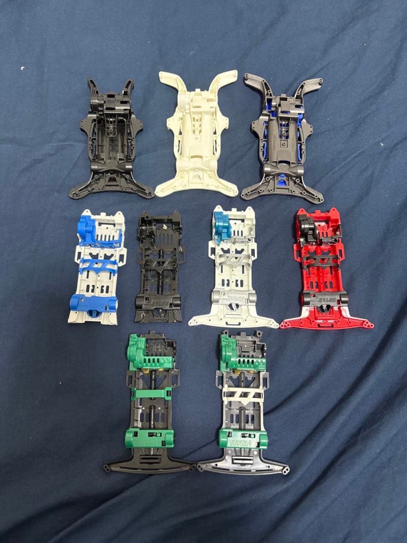 ミニ四駆 引退セット 大量 TZ-X・TZメイン モーター・完成車・希少パーツ