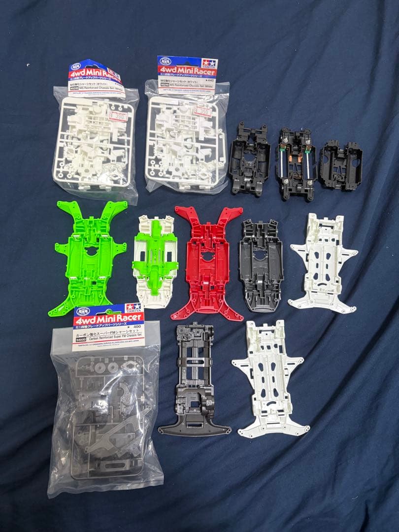 ミニ四駆 引退セット 大量 TZ-X・TZメイン モーター・完成車・希少パーツ