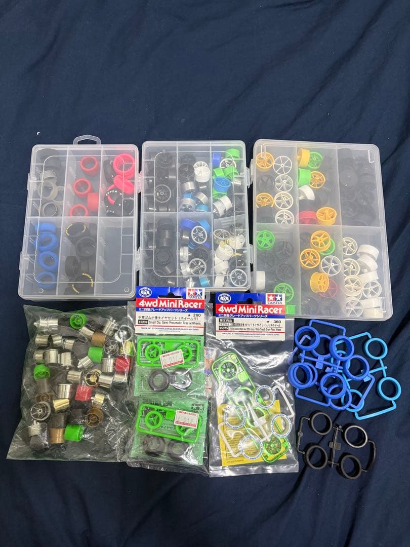 ミニ四駆 引退セット 大量 TZ-X・TZメイン モーター・完成車・希少パーツ