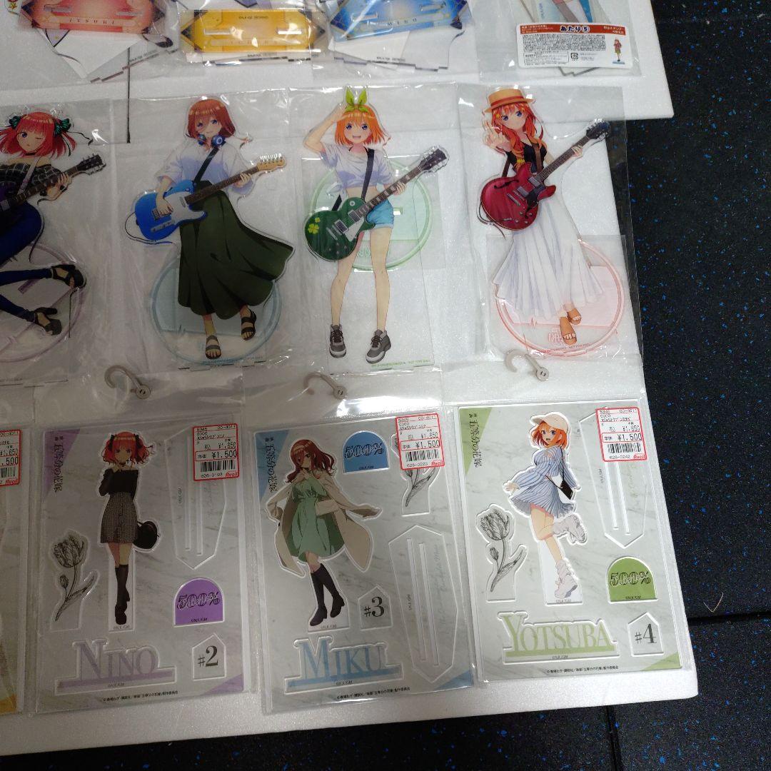 五等分の花嫁　アクリルスタンドパネル 合計80枚　まとめ売り