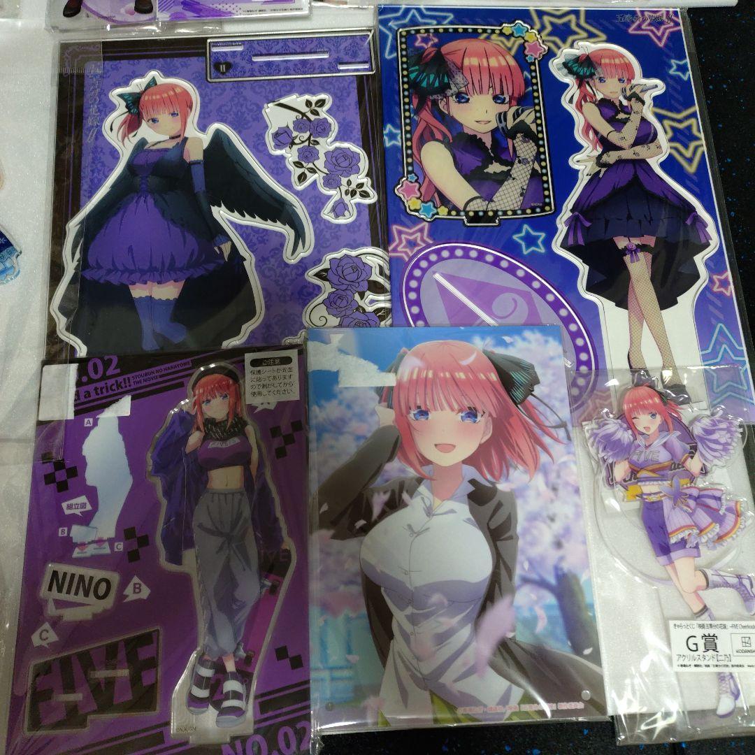 五等分の花嫁　アクリルスタンドパネル 合計80枚　まとめ売り