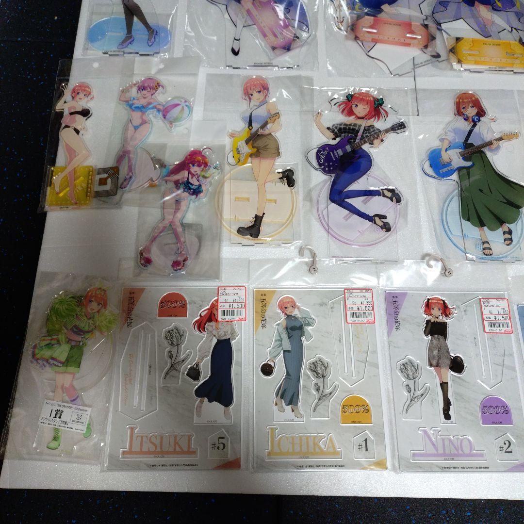 五等分の花嫁　アクリルスタンドパネル 合計80枚　まとめ売り