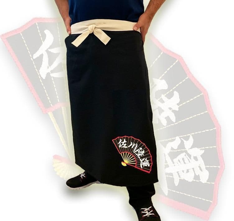 前掛け　佐川急便　名入れ