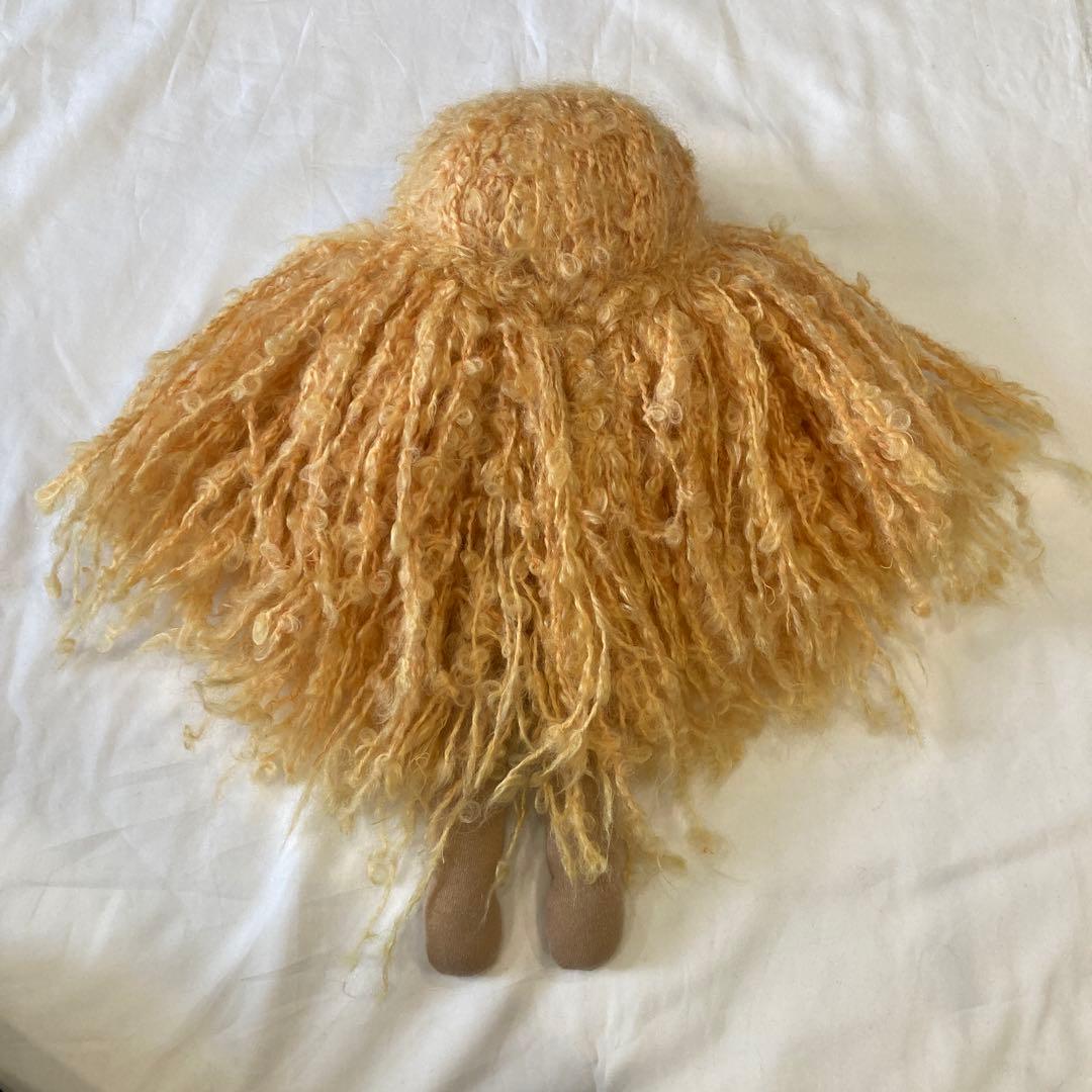 happy to see you 着せ替え人形　ウォルドルフ　リバティスカート付