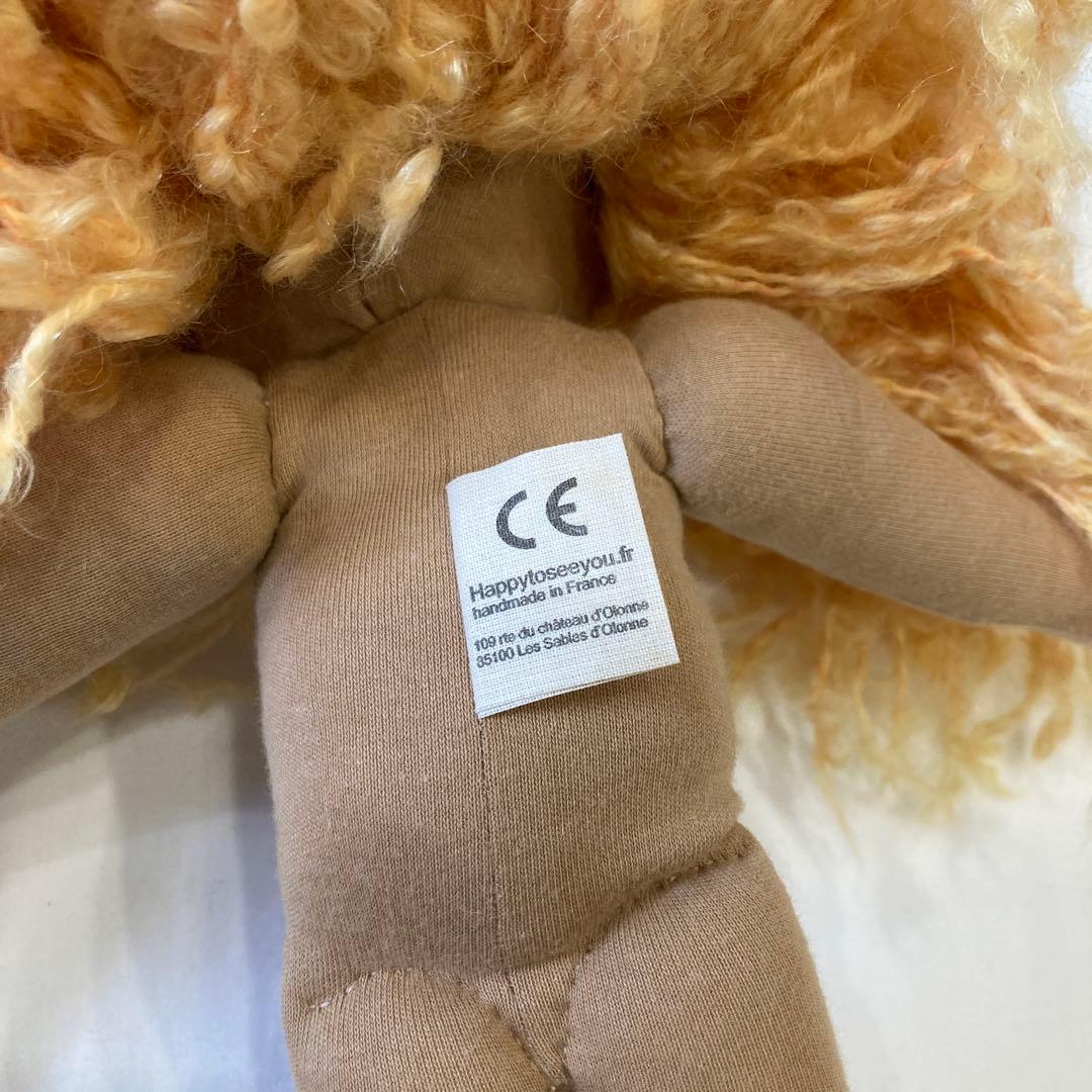 happy to see you 着せ替え人形　ウォルドルフ　リバティスカート付