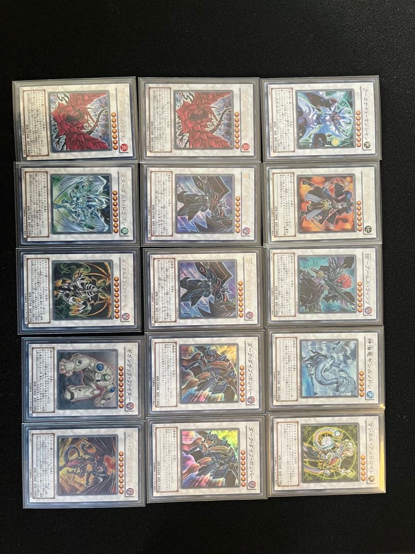 2009年世界大会優勝デッキレシピ　BF（ブラックフェザー）透明2重スリーブ付き