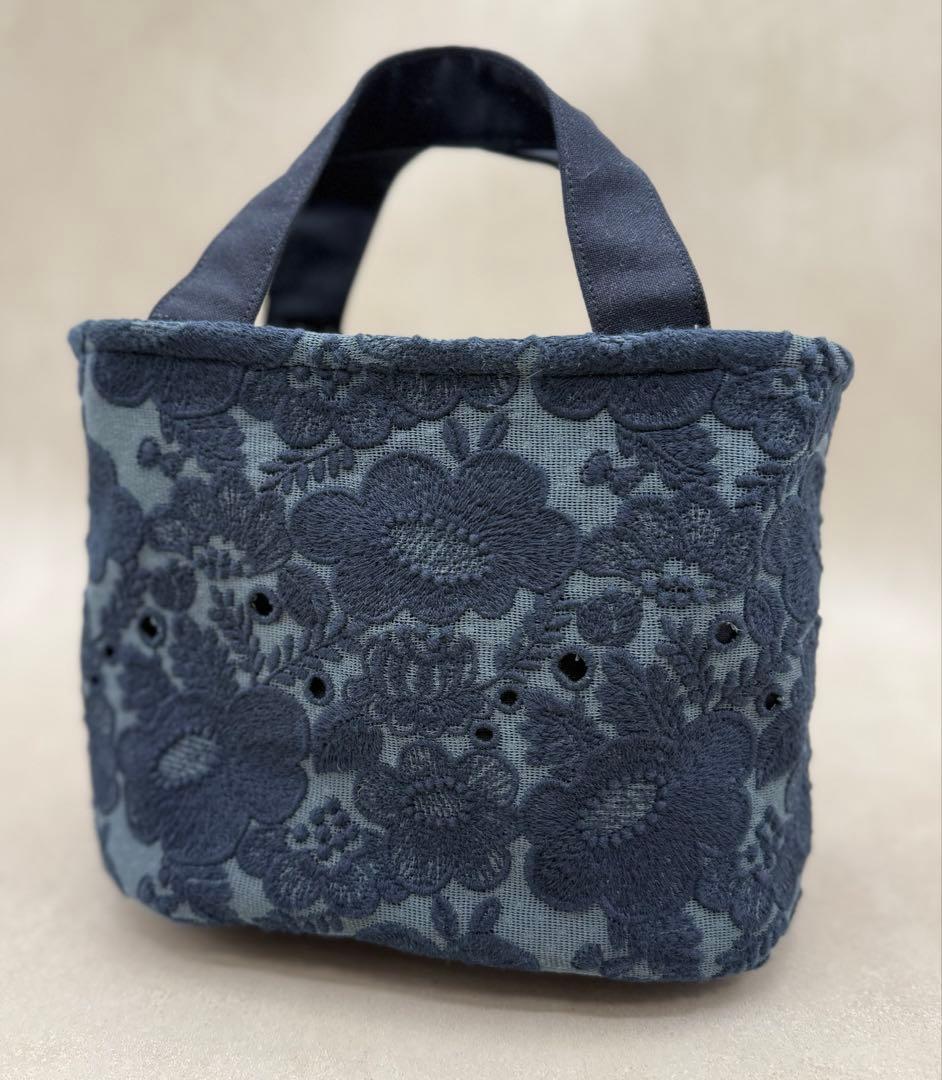 ミナペルホネン smileflower ハンドメイドバッグ 224Ⓑ