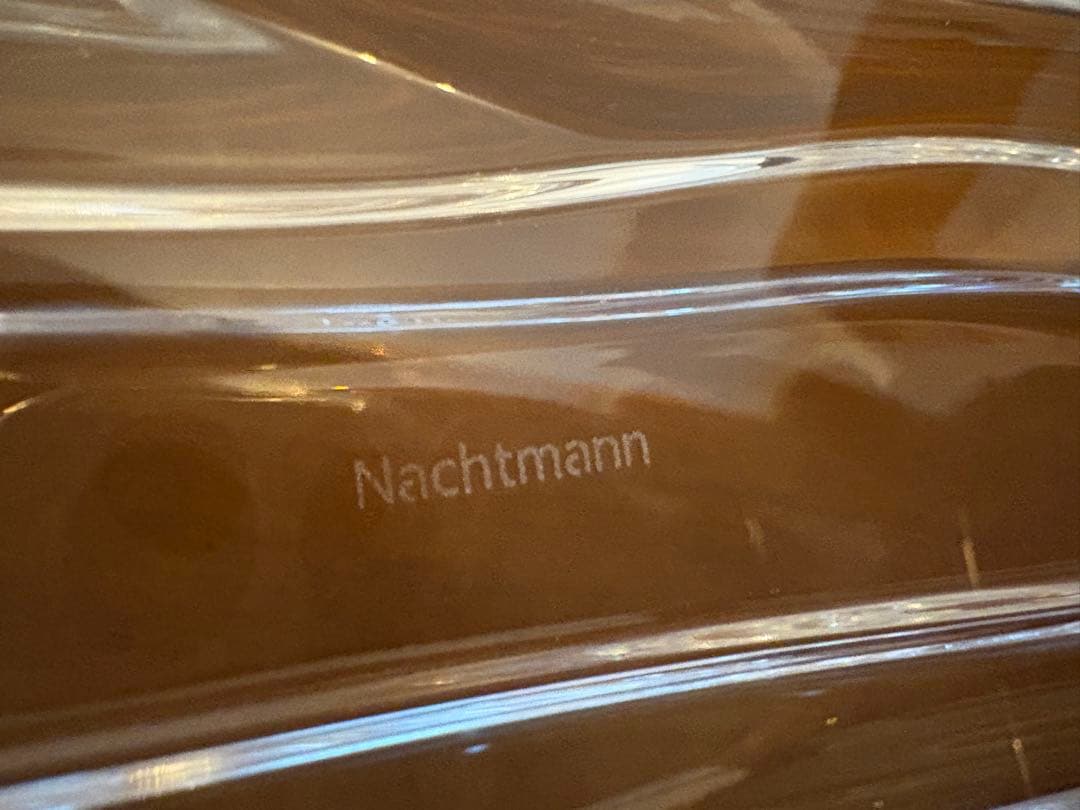 【新品】ナハトマン Nachtmann 金魚 ガラス プレート2枚セット26cm