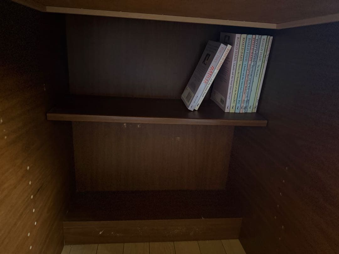 アンティーク　学習机　木製ダークブラウンデスク 引き出し付き　机　デスク