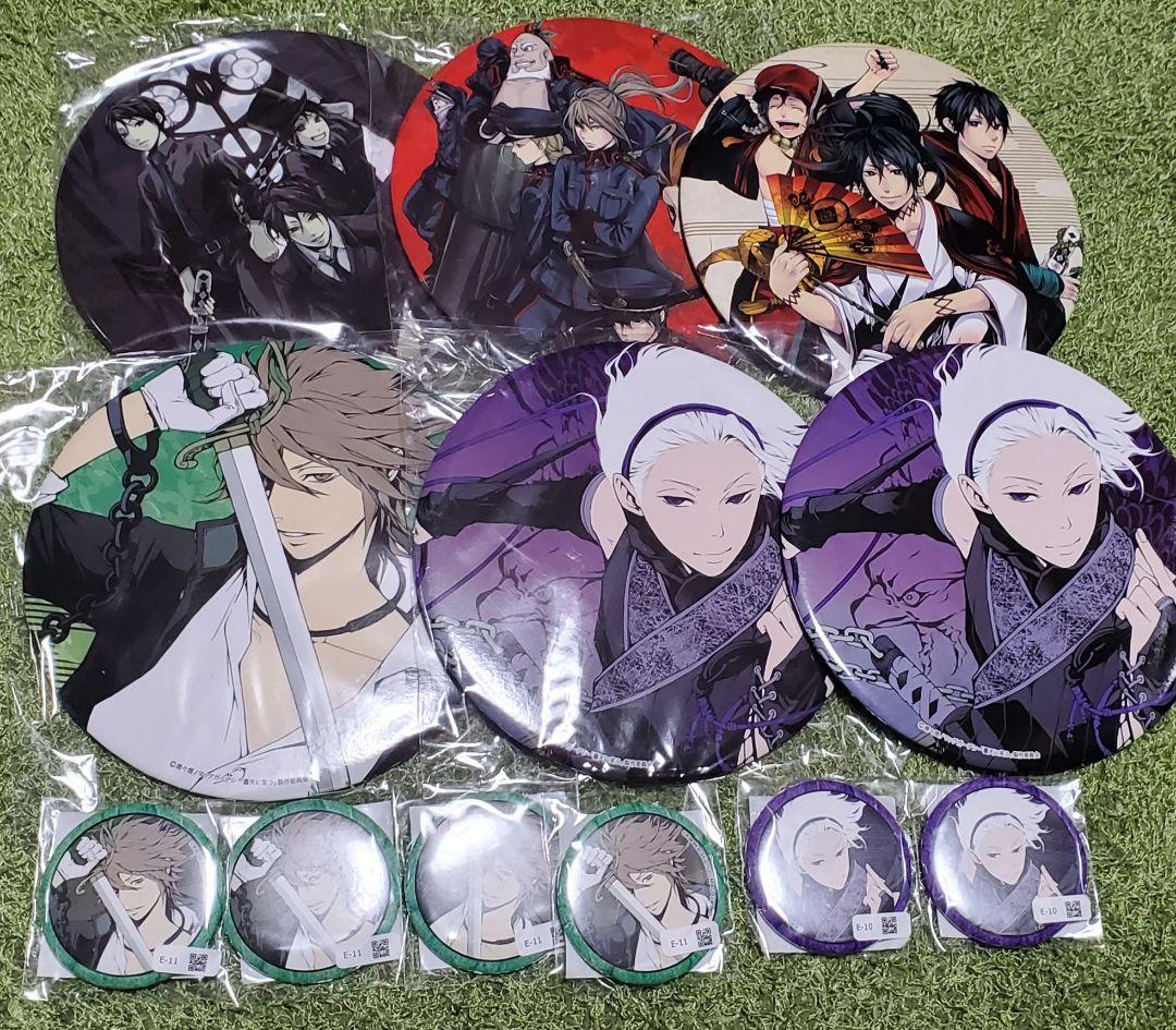 曇天に笑う　3WAY缶バッジ　くじメイト　曇天火　金城白子　非売品　湯のみ　風魔