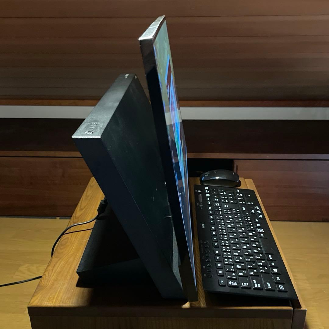 <週末特価>NEC一体型デスクトップPC-DA970MAB M.2SSD+HDD