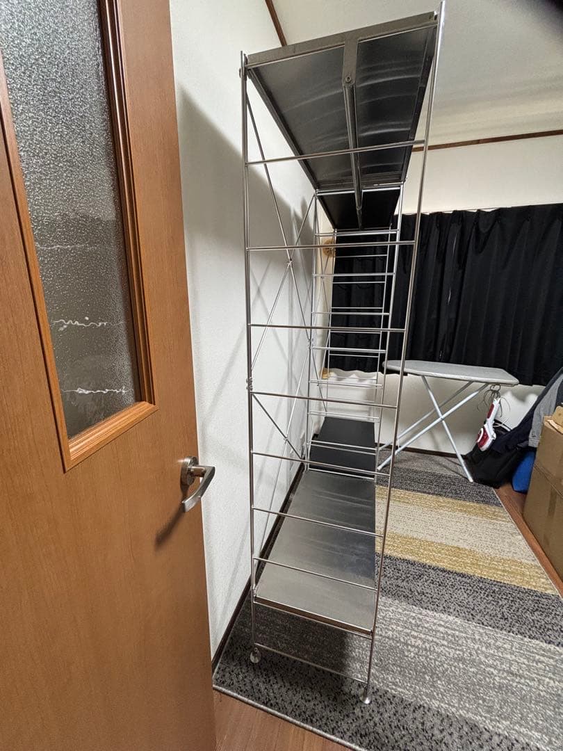 無印良品 ステンレスユニットシェルフ ワイド 大