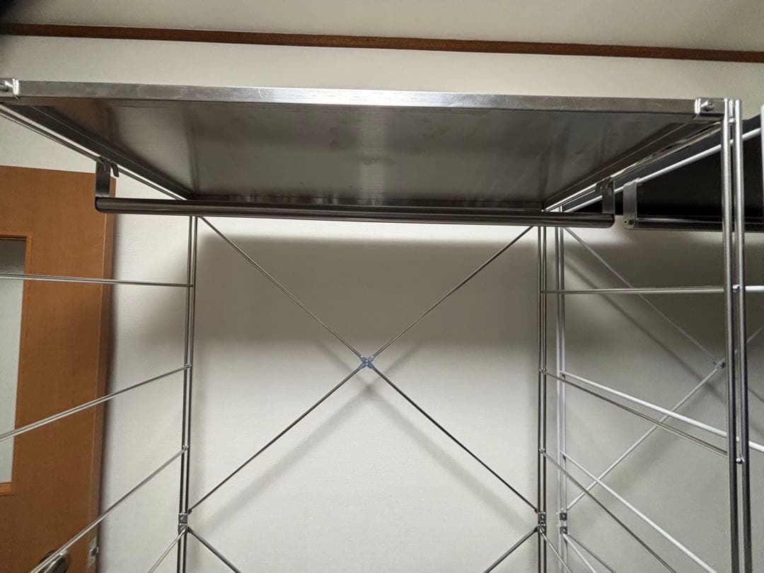 無印良品 ステンレスユニットシェルフ ワイド 大