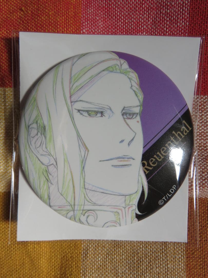 銀河英雄伝説 Die Neue These ロイエンタール 原画缶バッジ