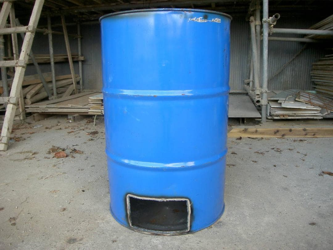 ドラム缶簡易焼却炉