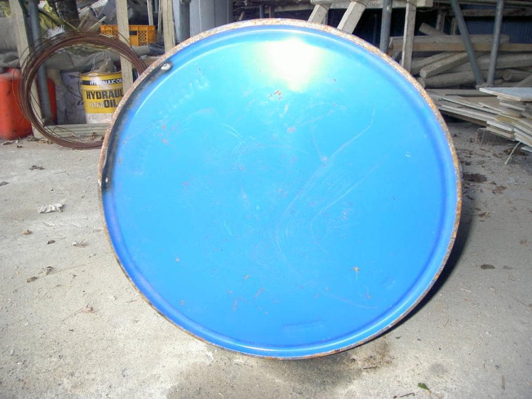 ドラム缶簡易焼却炉