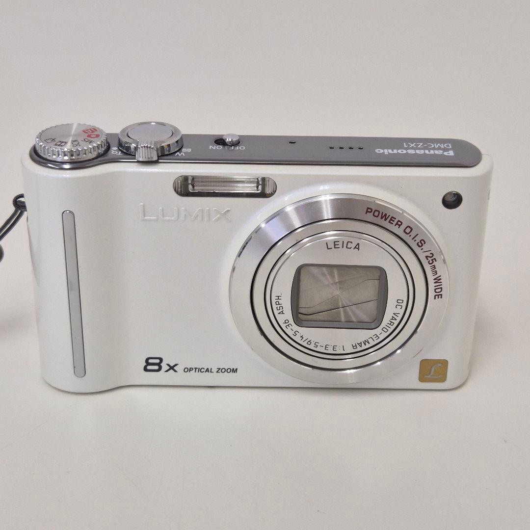 Panasonic DMC-ZX1 コンパクトデジタルカメラ ホワイト×シルバー